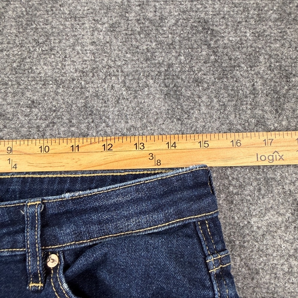 Kancan Womens Flare Jeans Size 11/29 Luke High Rise Stretch Distressed Denim - Picture 15 of 16